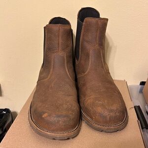 Carhartt Men's Brown Leather Chelsea Boots